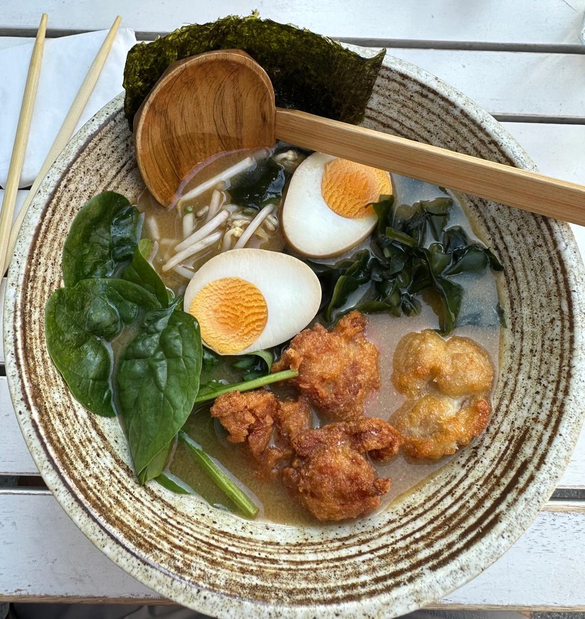 Schüssel Ramen bei Matcha Komachi in Wien